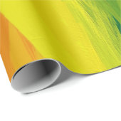 Rainbow Flames Gradient Geschenkpapier (Rolleneckpunkt)
