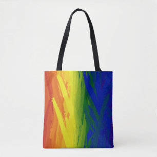 Rainbow Flames Tasche