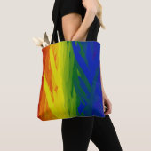 Rainbow Flames Tasche (Von Nahem)
