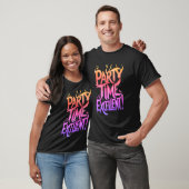 Rainbow Flaming Party Zeit Ausgezeichnet T-Shirt (Unisex)