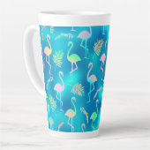Rainbow Flamingo Milchtasse (Linke Ecke)