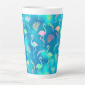Rainbow Flamingo Milchtasse (Vorderseite)