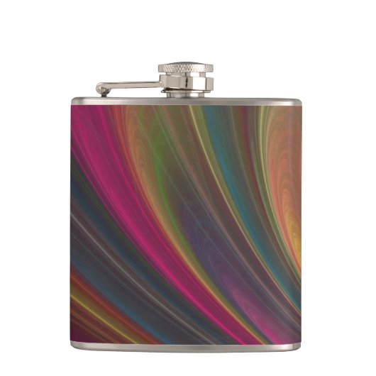 Rainbow Flask Flachmann (Vorderseite)