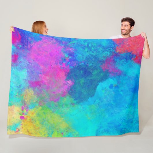 Rainbow Fleece Blanket (Beispiel)