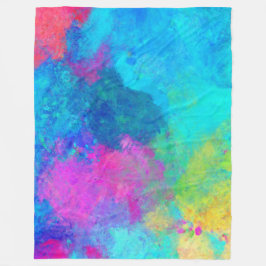 Rainbow Fleece Blanket