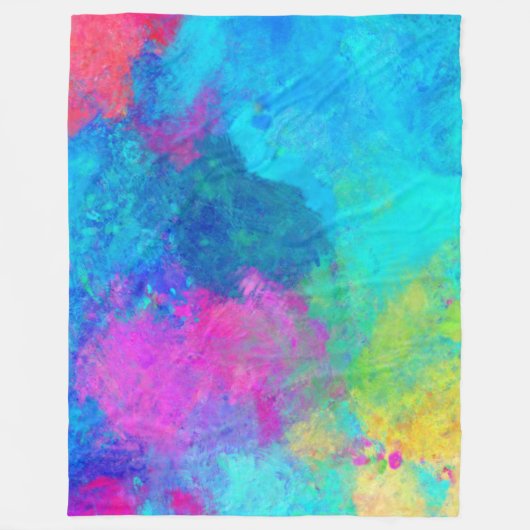 Rainbow Fleece Blanket (Vorderseite)
