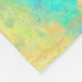 Rainbow Fleece Blanket (Ecke)