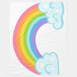 Rainbow Fleece Blanket