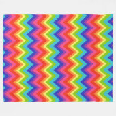 Rainbow Fleece Blanket (Vorderseite (Horizontal))