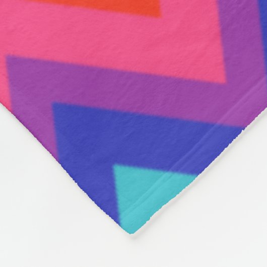 Rainbow Fleece Blanket (Ecke)