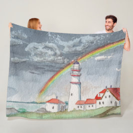 Rainbow Fleece Blanket
