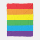 Rainbow Fleece Blanket (Vorderseite)