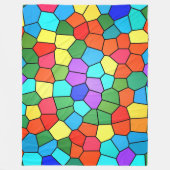 Rainbow Fleecedecke (Vorderseite)