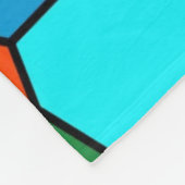Rainbow Fleecedecke (Ecke)