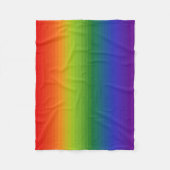 Rainbow Fleecedecke (Vorderseite)