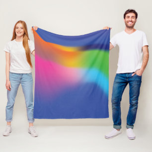 Rainbow Fleecedecke