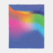 Rainbow Fleecedecke (Vorderseite)