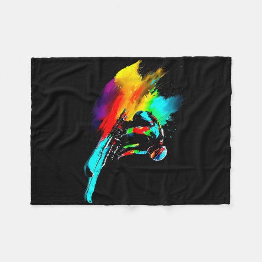 Rainbow Fleecedecke (Vorderseite (Horizontal))