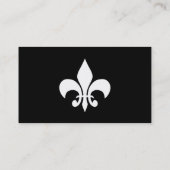 rainbow Fleur de Lys Visitenkarte (Rückseite)