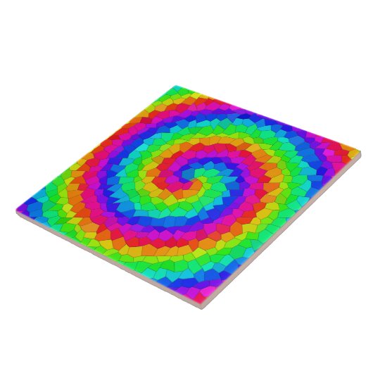 Rainbow Fliese (Seite)