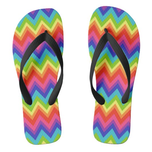 Rainbow Flip Flops Badesandalen (Fußbett)