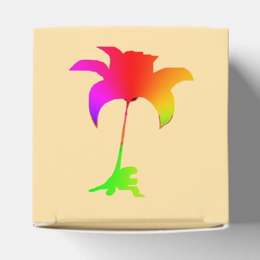 Rainbow Floral Geschenkschachtel (Oben)