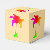 Rainbow Floral Geschenkschachtel (Rückseite)