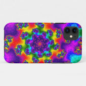 Rainbow Floral Sprinkles Case-Mate iPhone Hülle (Rückseite (Horizontal))