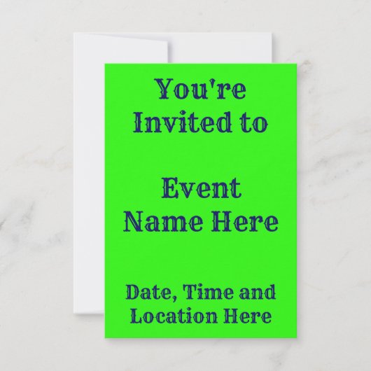 Rainbow Floral Sprinkles Einladung (Vorderseite)