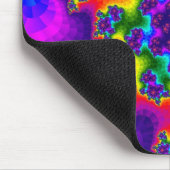 Rainbow Floral Sprinkles Mousepad (Ecke)