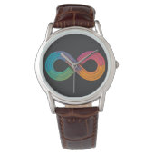 Rainbow Flow Armbanduhr (Vorderseite)