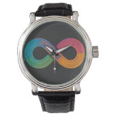 Rainbow Flow Armbanduhr (Vorderseite)