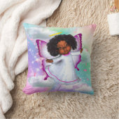 Rainbow Fluffy Clouds & Butterfly Baby Kissen (Decke)