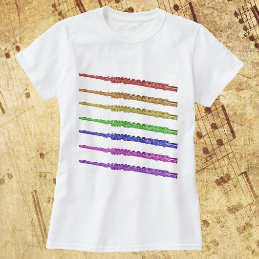 Rainbow Flutes T-Shirt
