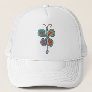 Rainbow Flutterfly Truckerkappe