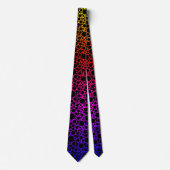 Rainbow Foam Black Krawatte (Vorderseite)