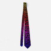 Rainbow Foam Black Krawatte (Rückseite)