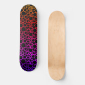 Rainbow Foam Black Skateboard (Vorderseite)