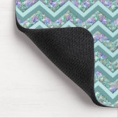 Rainbow Foil ZigZag Muster Mousepad (Ecke)