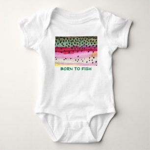 Rainbow-Forellenfischerei Baby Strampler