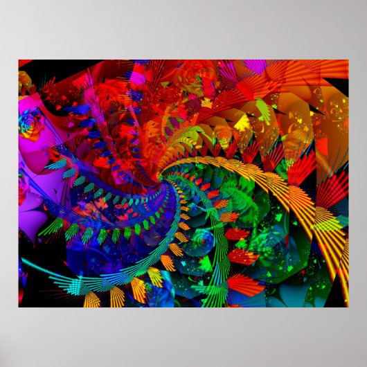 Rainbow Forest Poster (Vorne)