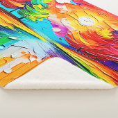 Rainbow Forest Sunset Dreams Sherpadecke (3/4)