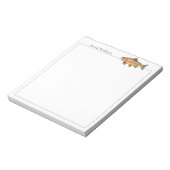 Rainbow Foreut Fisherman Personalisiert Notizblock (Rotiert)