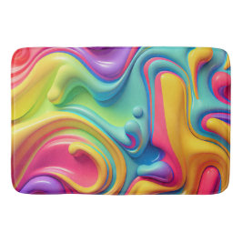 Rainbow-Formen aus Kunststoffen Badematte