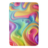 Rainbow-Formen aus Kunststoffen Badematte (Vorderseite Vertikal)
