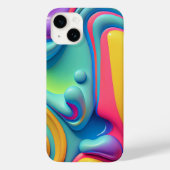 Rainbow-Formen aus Kunststoffen Case-Mate iPhone Hülle (Rückseite)
