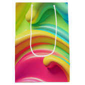 Rainbow-Formen aus Kunststoffen Mittlere Geschenktüte (Rückseite)