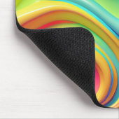 Rainbow-Formen aus Kunststoffen Mousepad (Ecke)