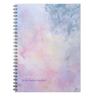 Rainbow-Foto-Notebook mit benutzerdefinierbarer Da Notizblock