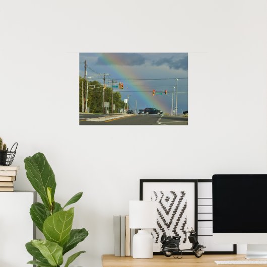 Rainbow Foto Poster (Heimbüro)